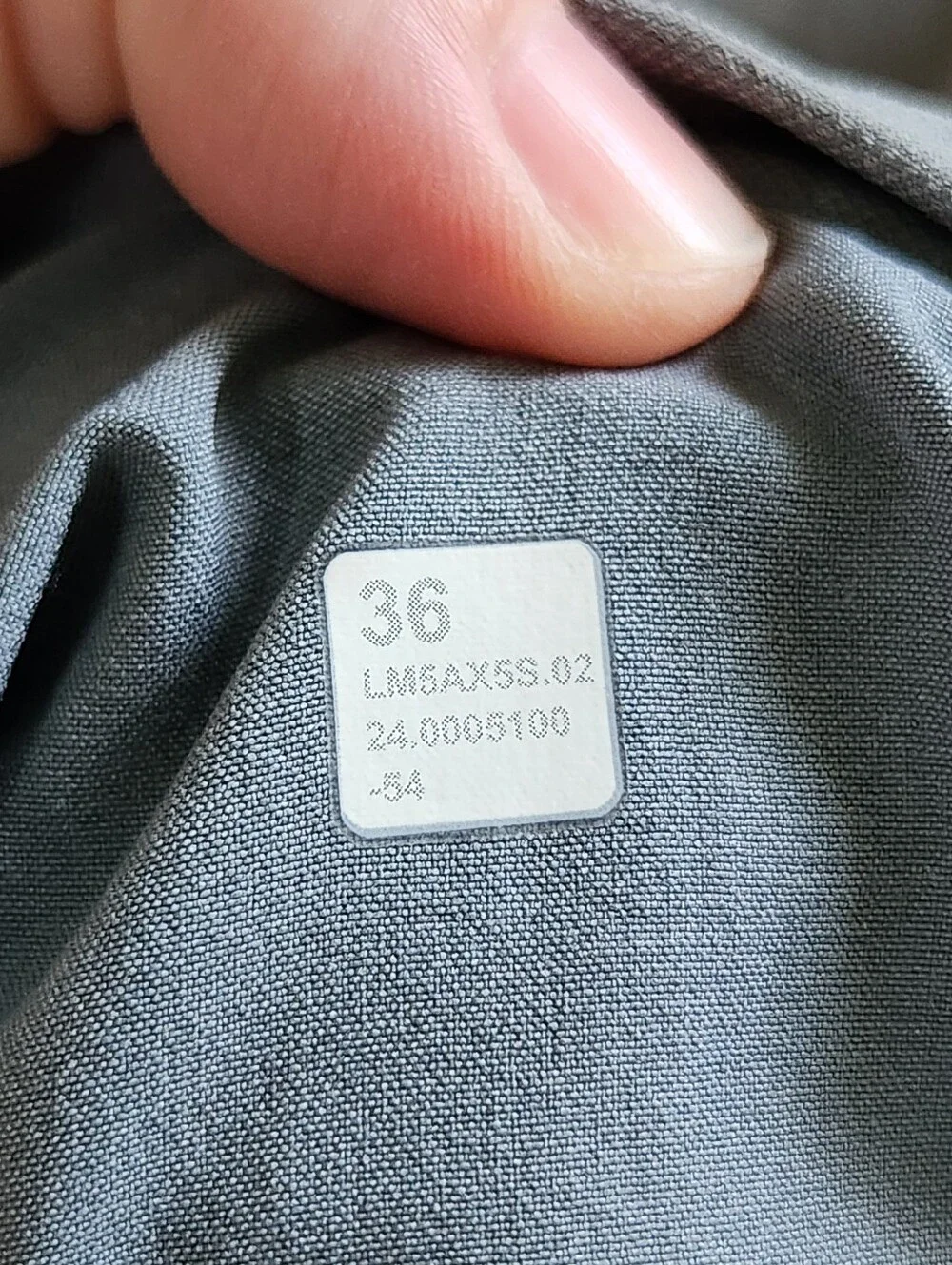 Lululemon ABC Classic Fit Trouser Pants Stretch Cotton VersaTwill Belgian Blue36